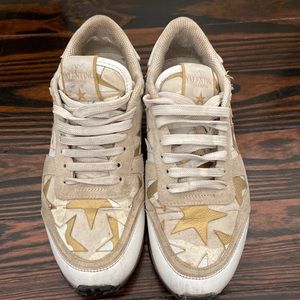 Authentic Valentino Garavani  sneakers size 6 good used condition
